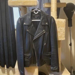 7 Diamonds M size leather jacket